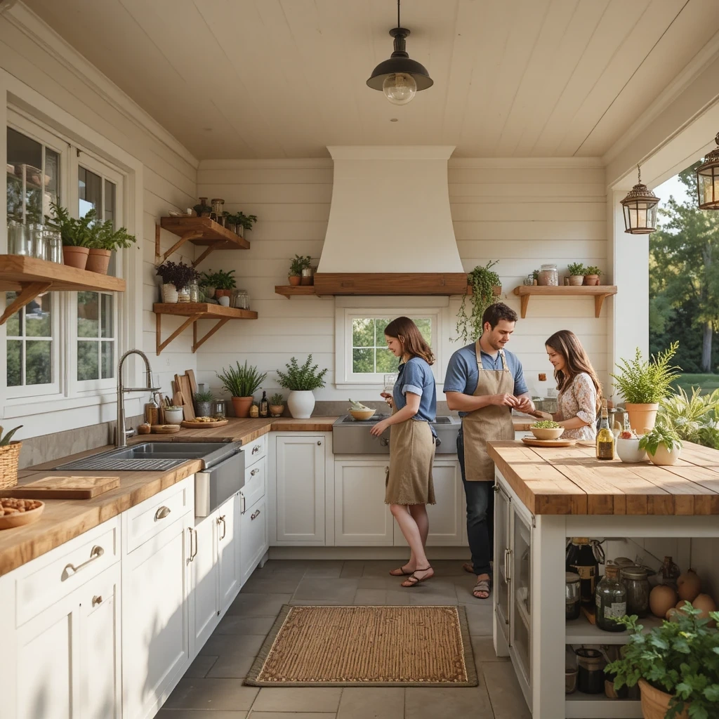 The Farmhouse-Style Kitchen