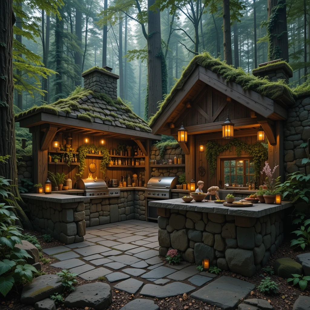 The Forest & Nature-Immersed Kitchen