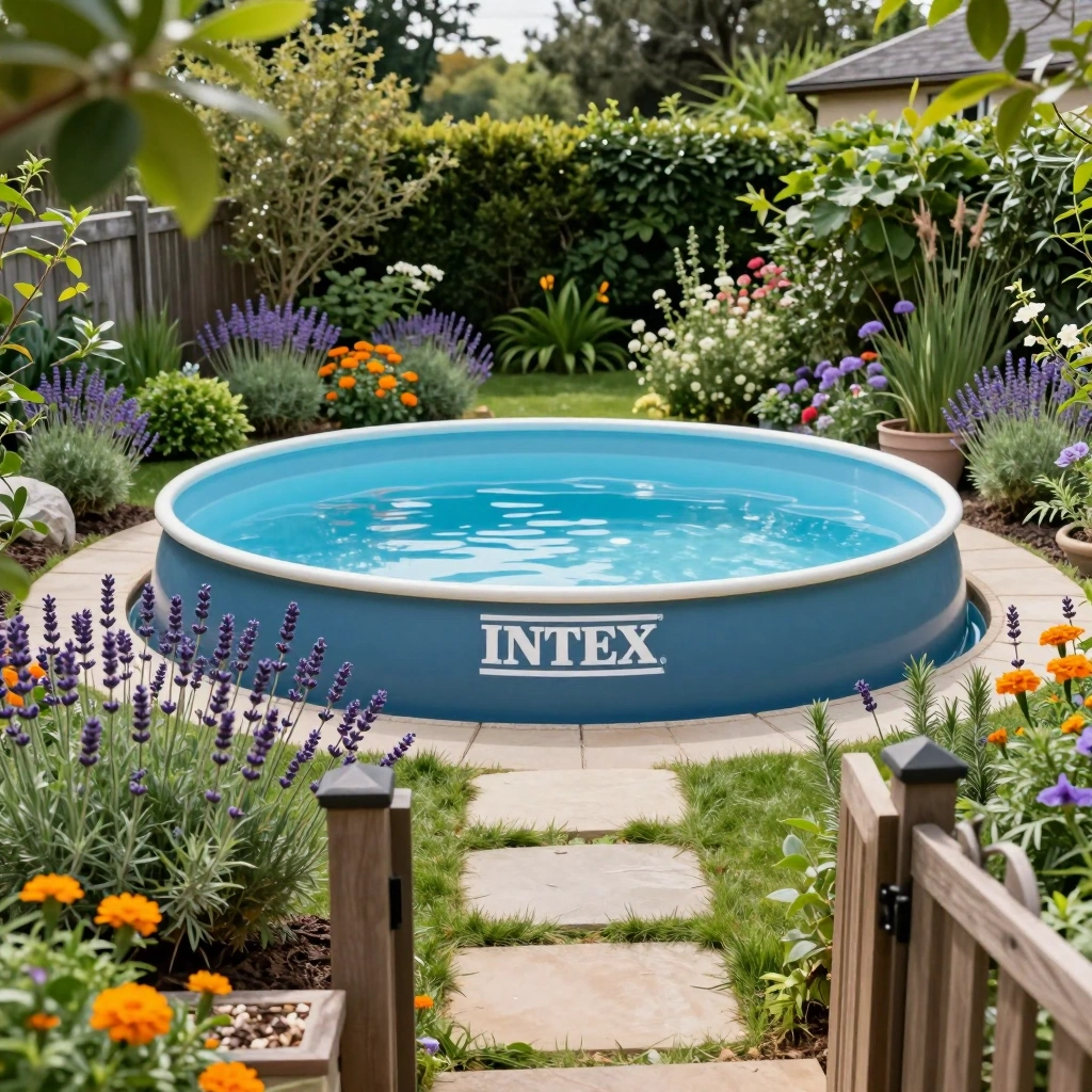 The Garden Pool Surround