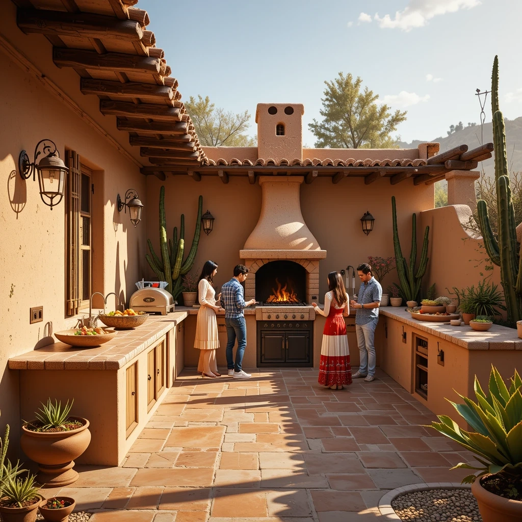 The Southwest Adobe Kitchen