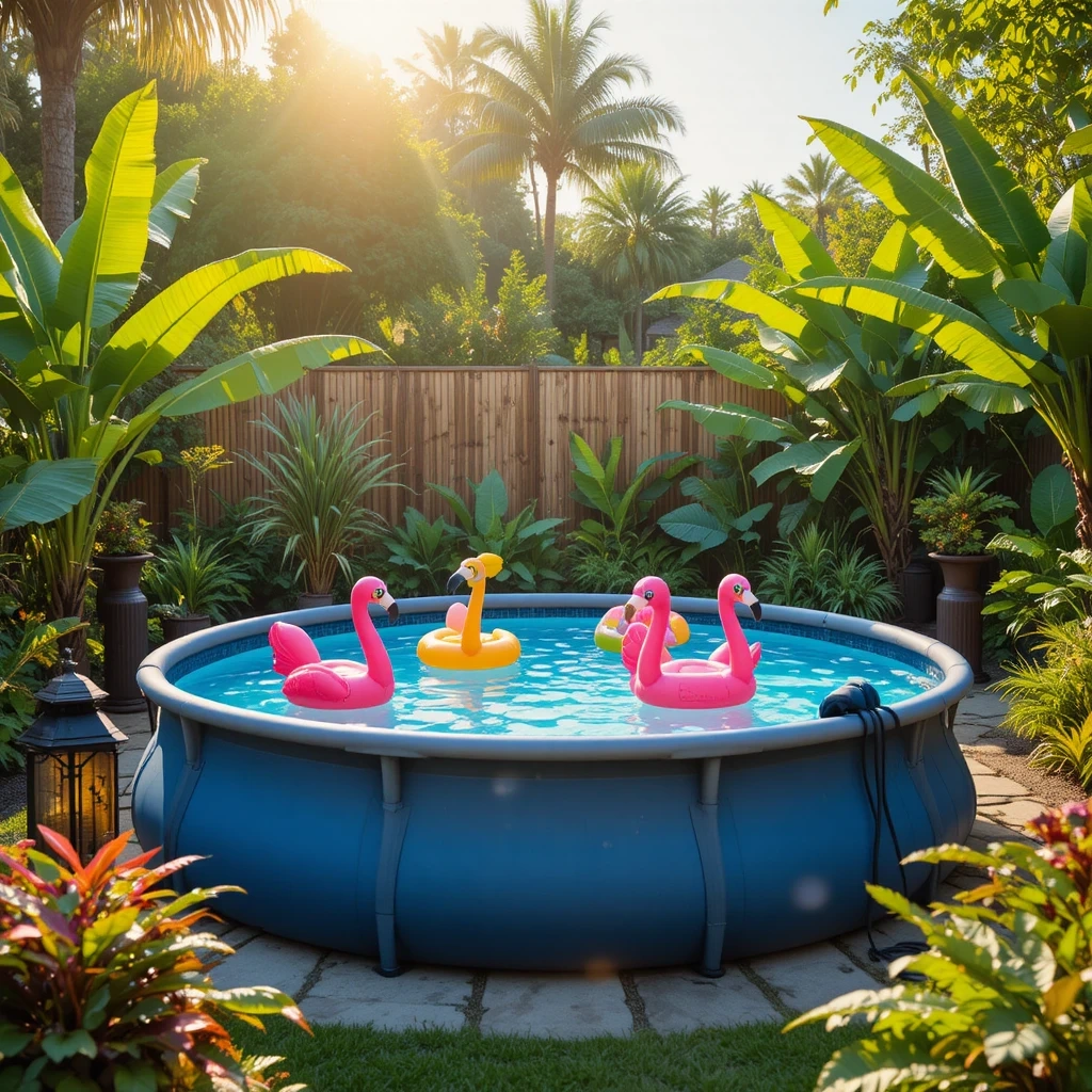 The Tropical Backyard Oasis