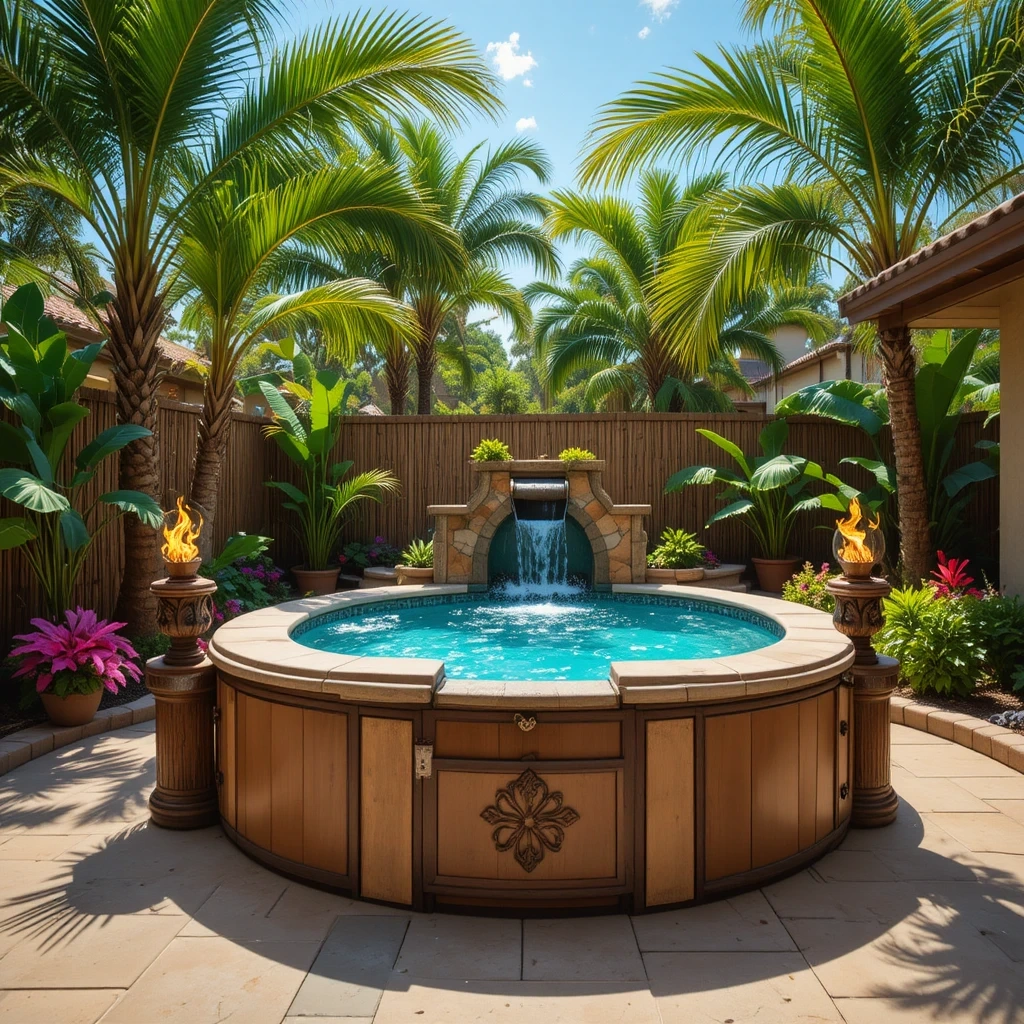 The Tropical Paradise Hot Tub