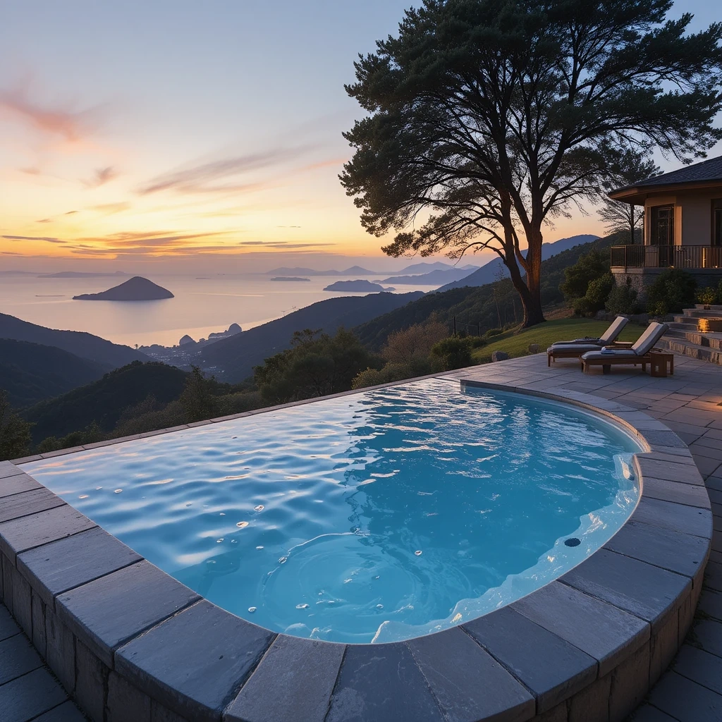 The View-Facing Infinity-Edge Hot Tub