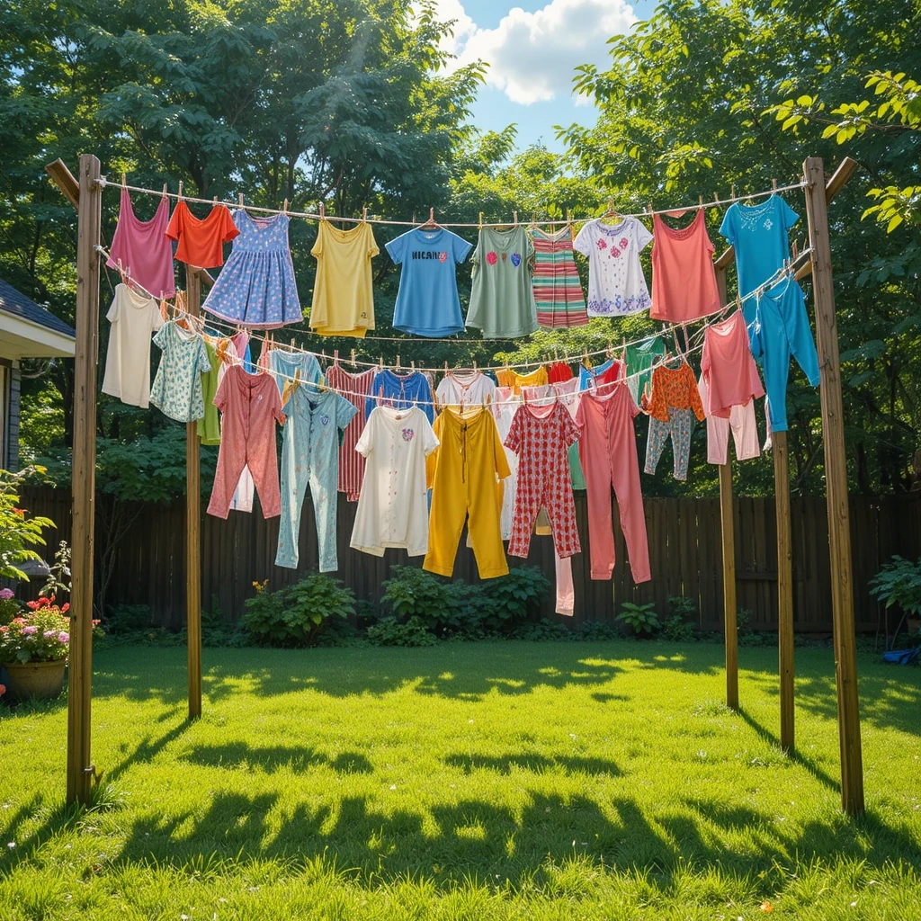 The Zigzag Multi-Post Clothesline