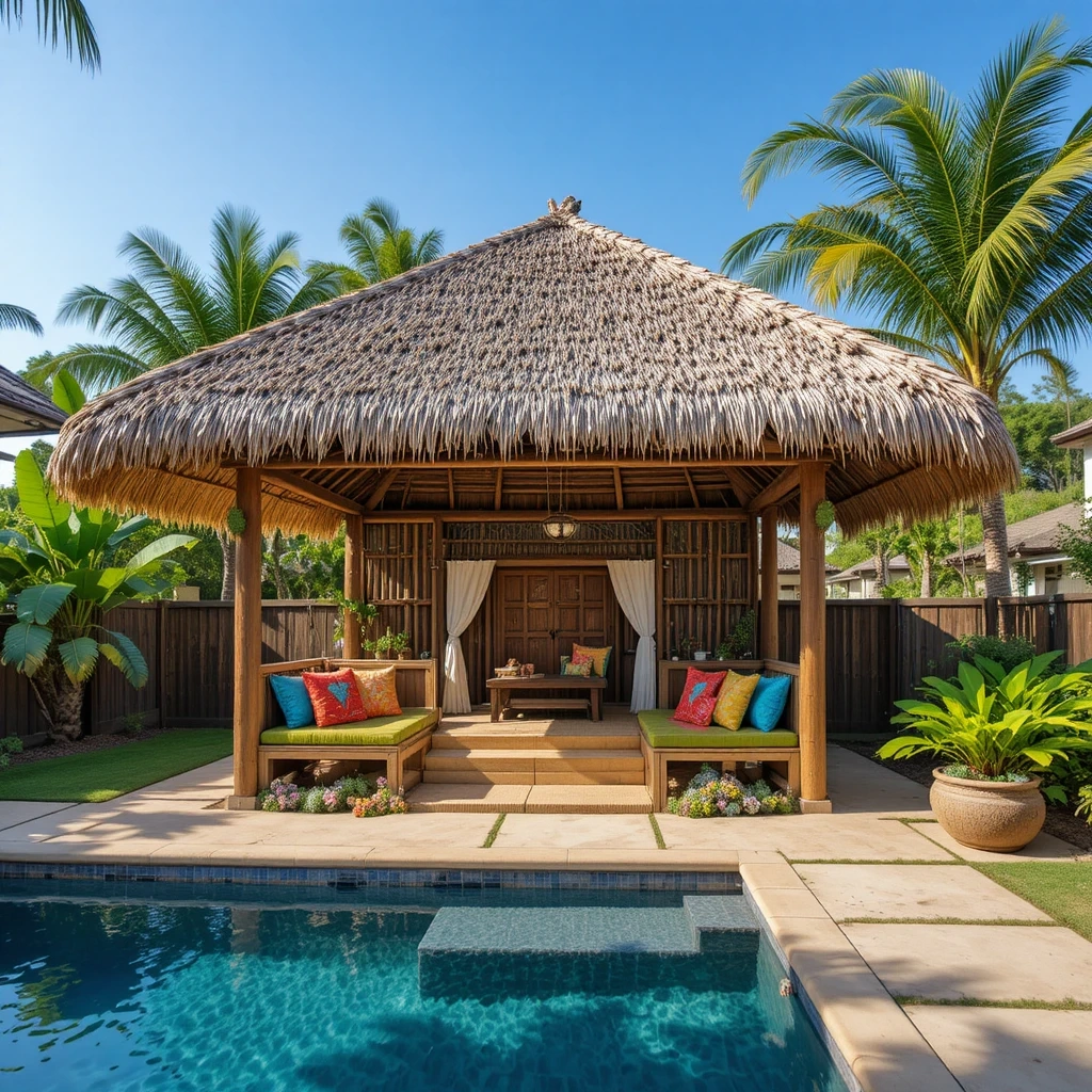 Tiki Hut or Tropical Cabana