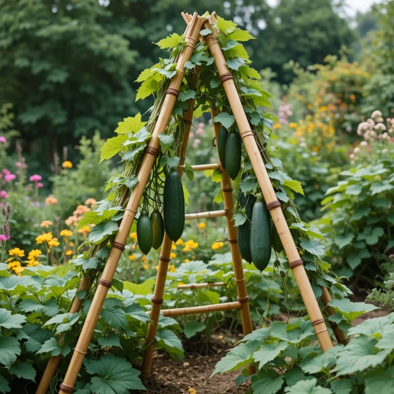 Cucumber Trellis Ideas