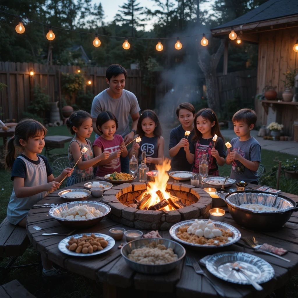 Campfire Kitchen Night