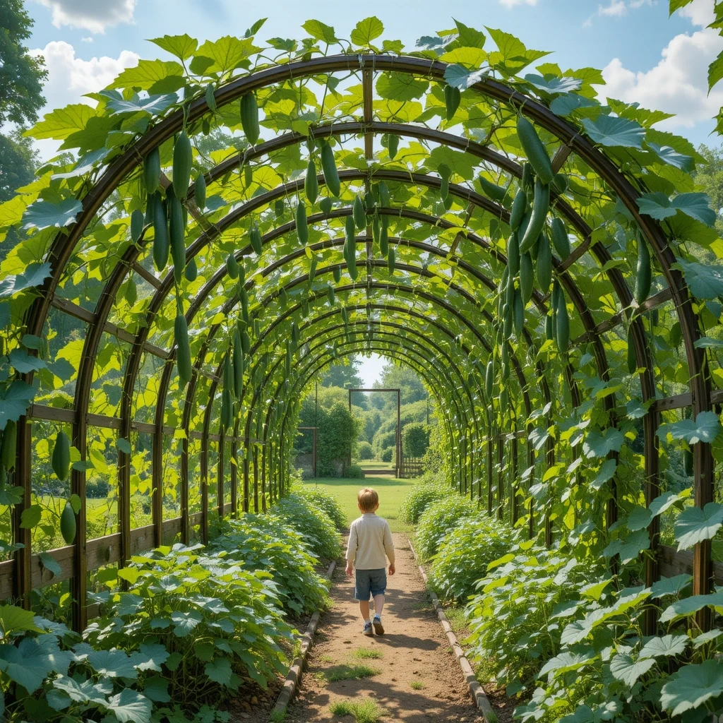 Cattle Panel Arch Trellis
