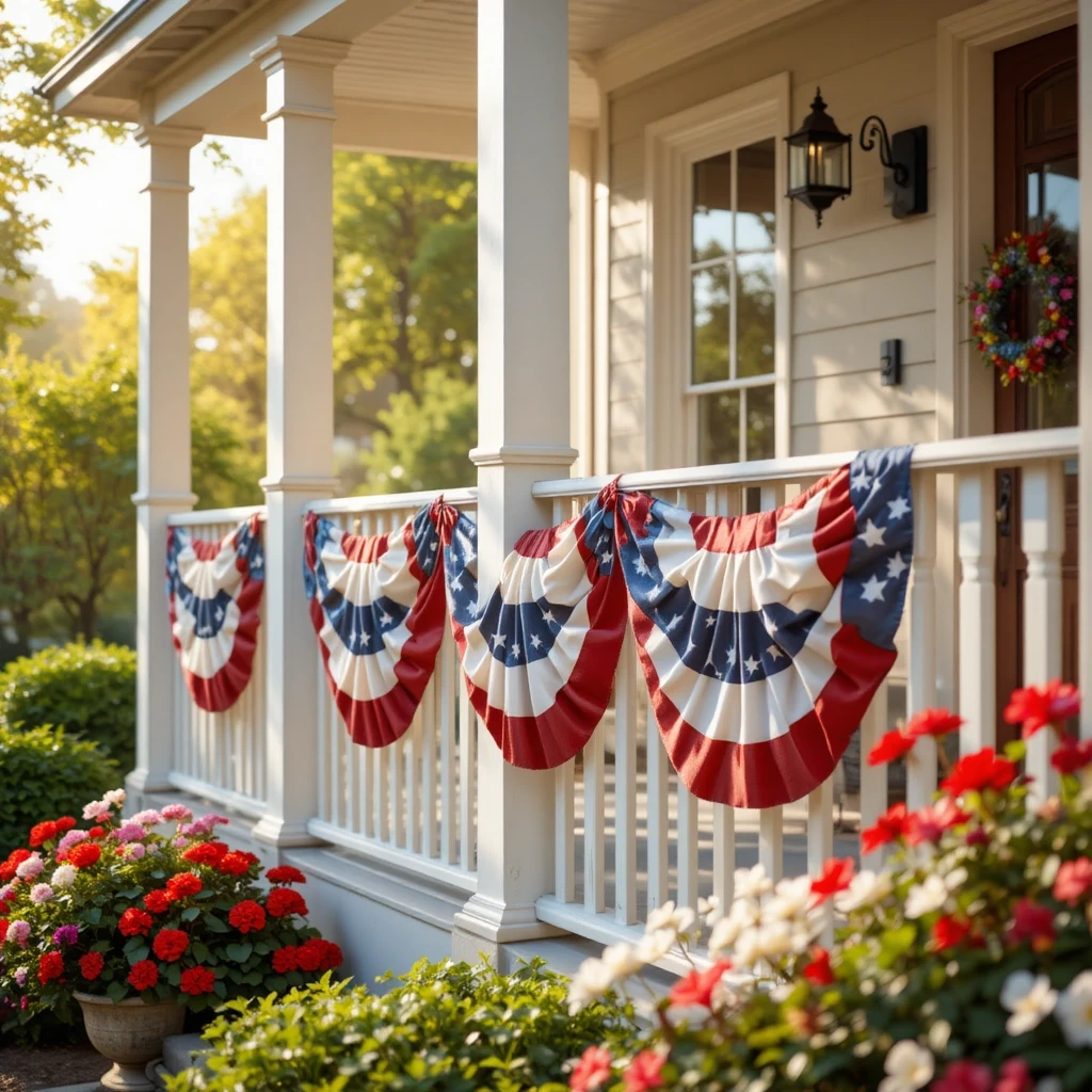 Classic Red, White & Blue Bunting