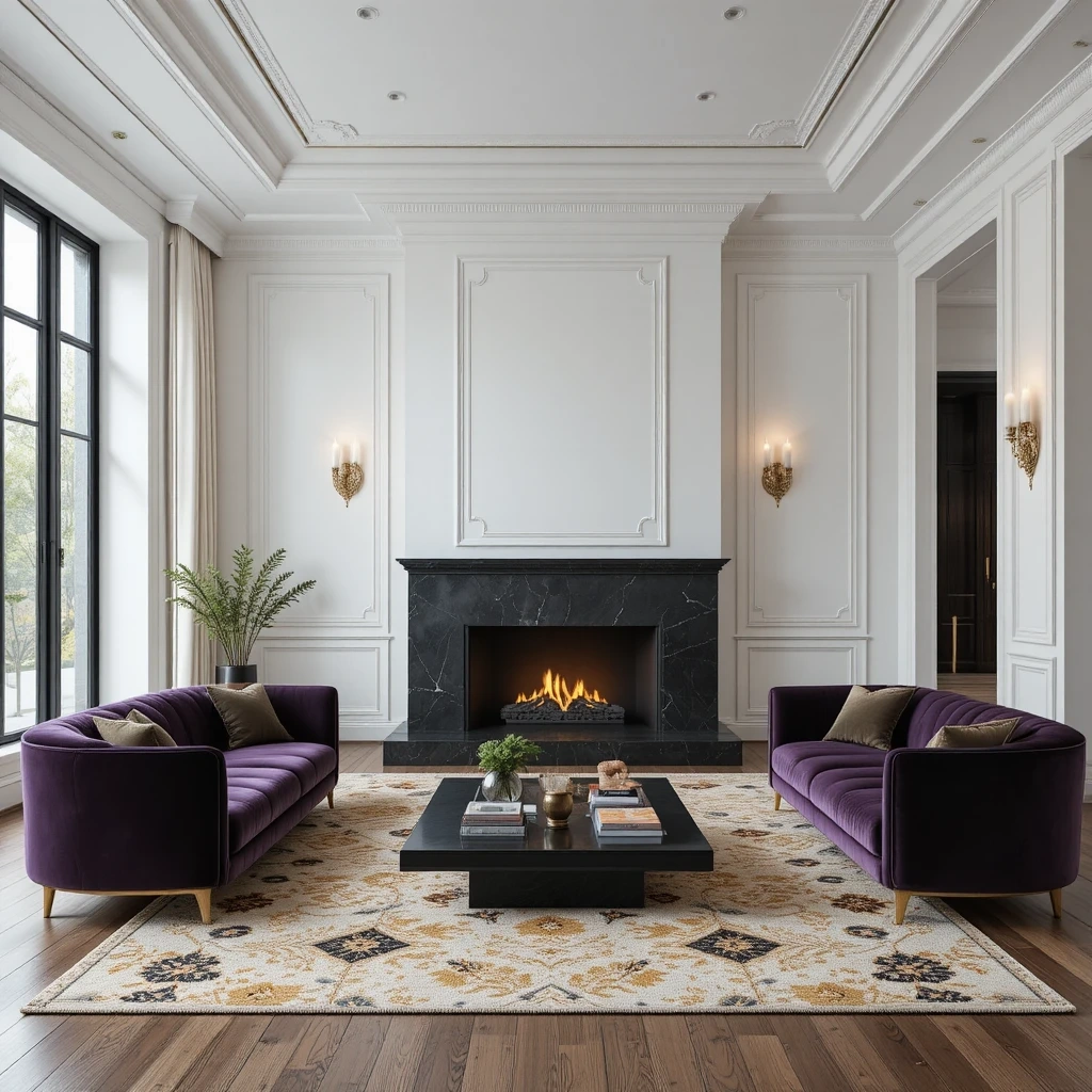 Dark Drama Black Slate Fireplace