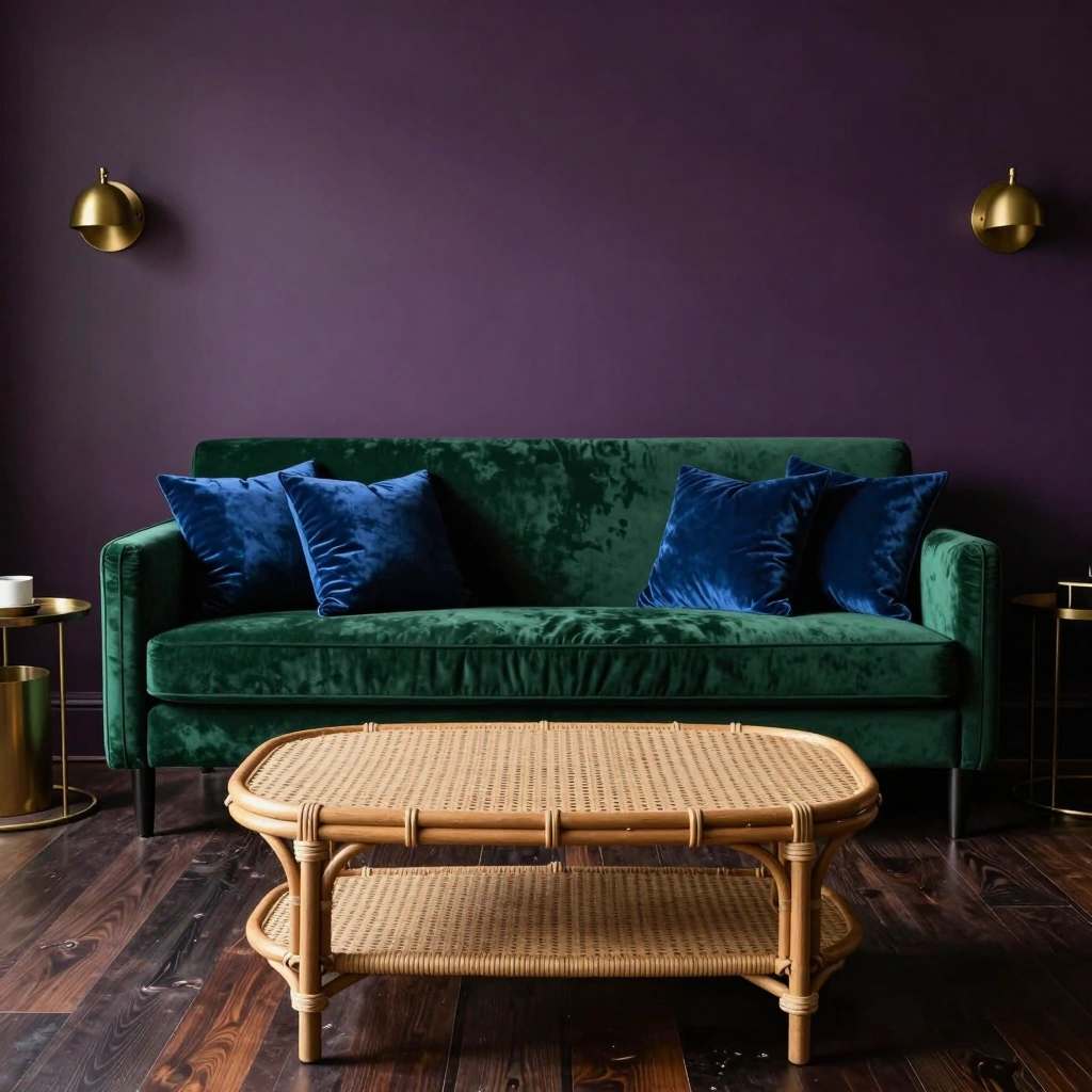 Deep Jewel Tones: Emerald, Sapphire & Plum