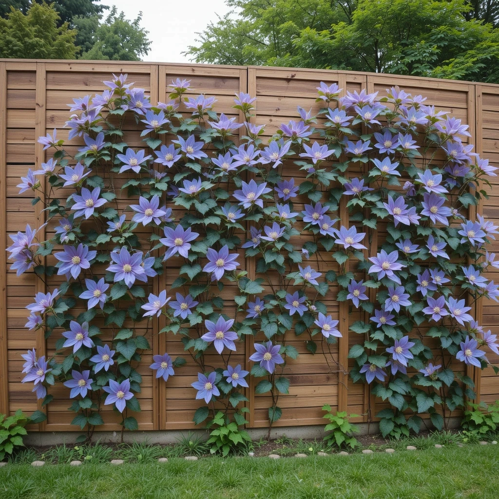 Fence Panel Espaliered Trellis