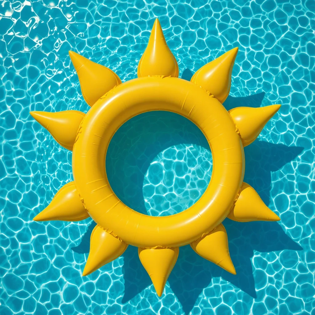 Giant Sun Pool Float