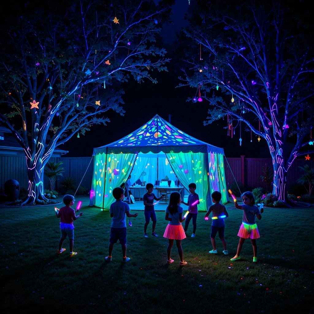 Glow-in-the-Dark Camp
