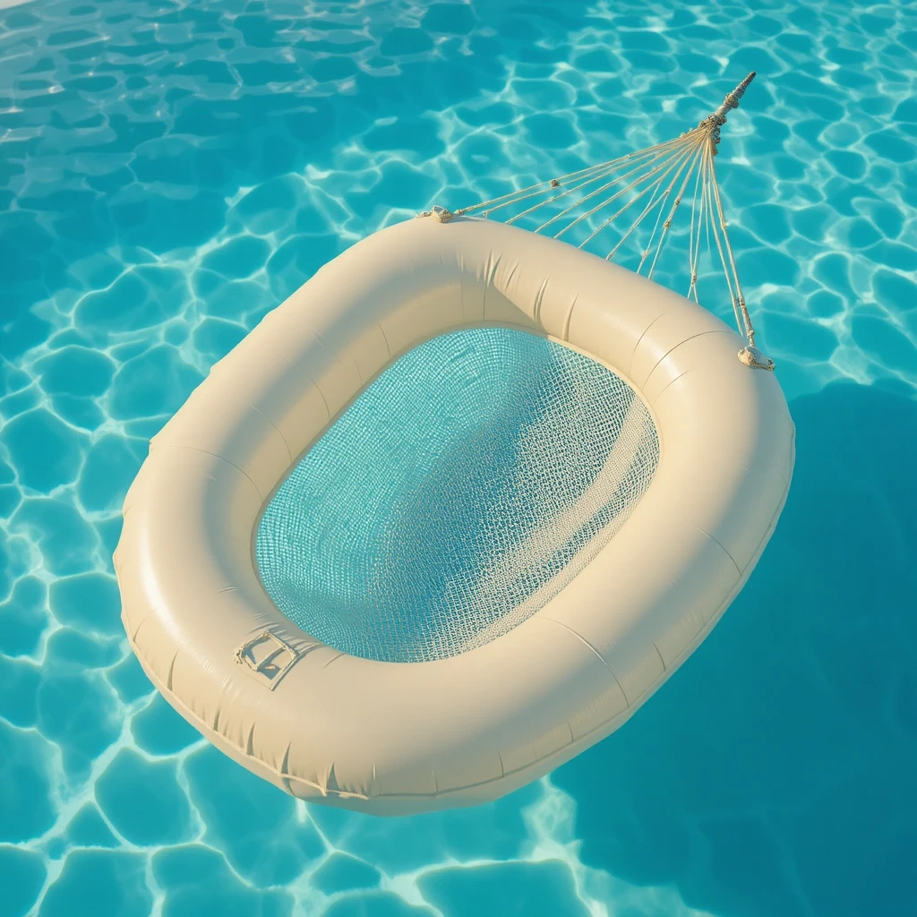 Inflatable Pool Hammock Float