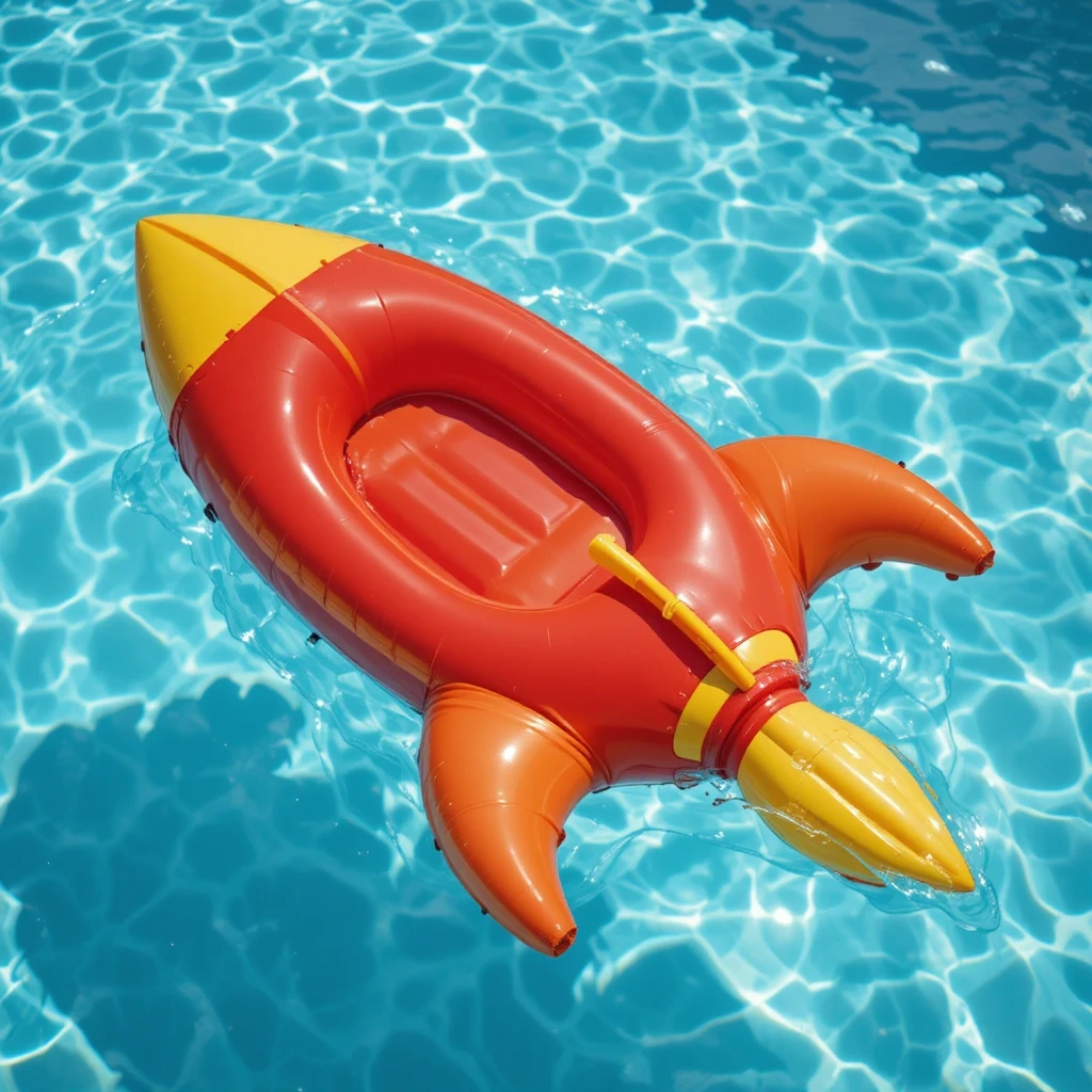 Inflatable Water Rocket