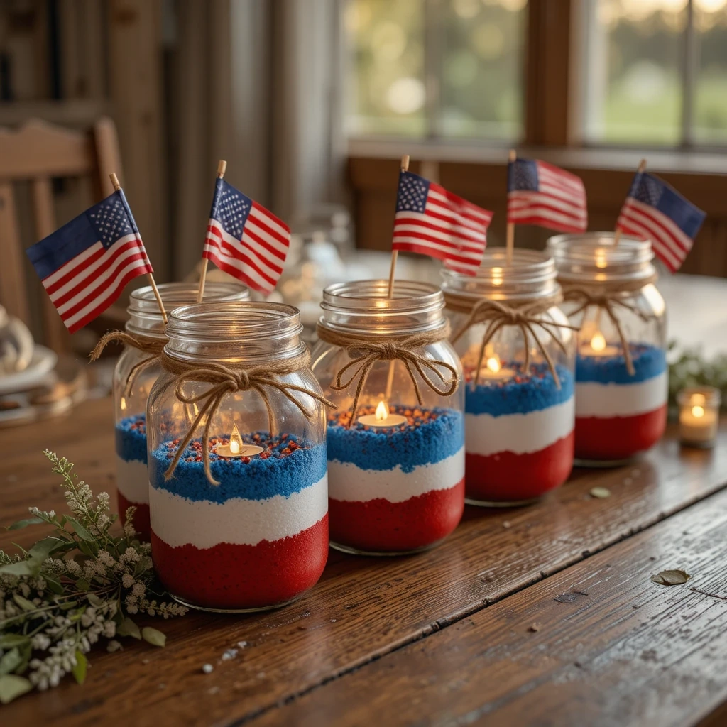 Mason Jar Luminaries & Centerpieces