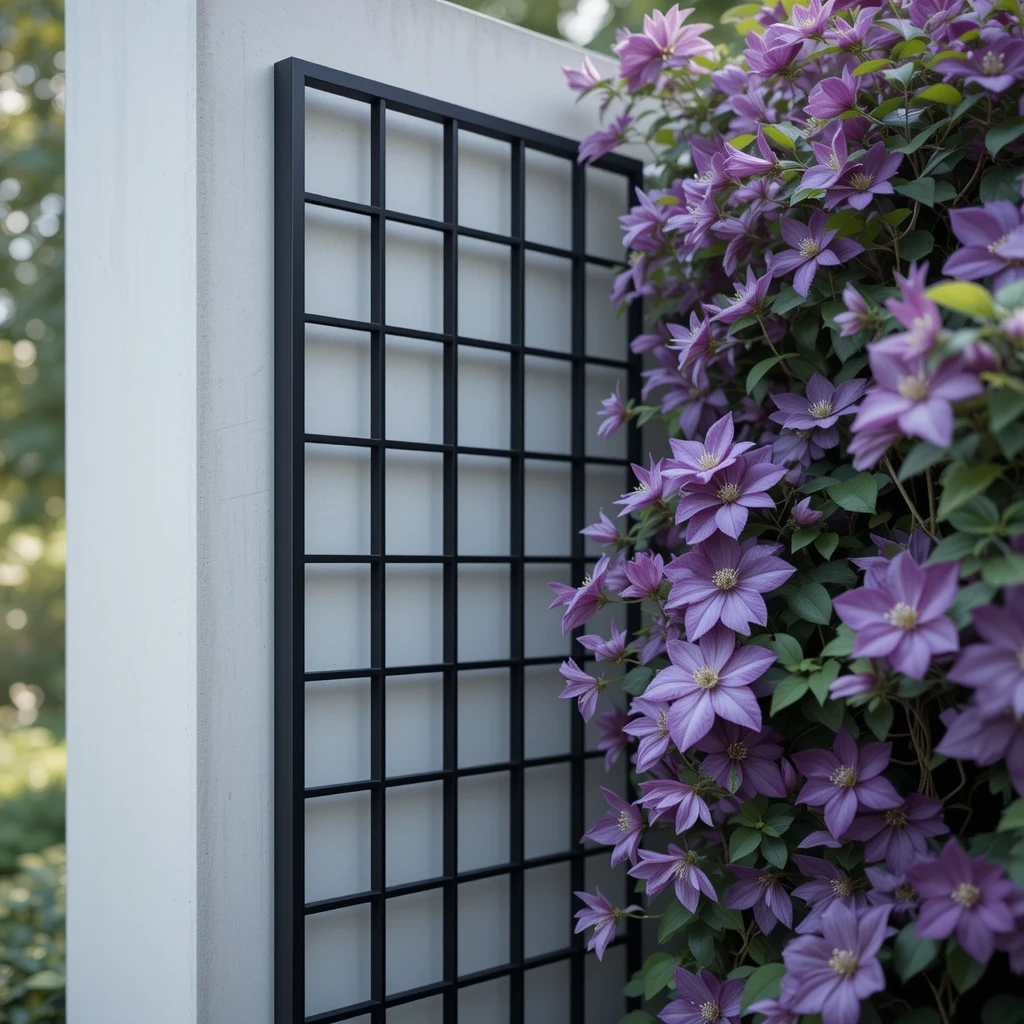 Modern Metal Grid