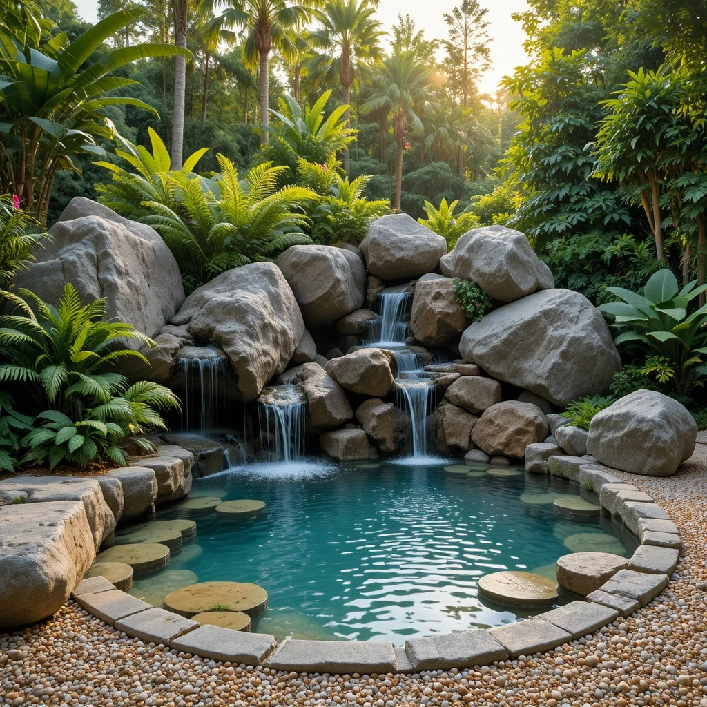 Natural Rock Lagoon Mini Pool