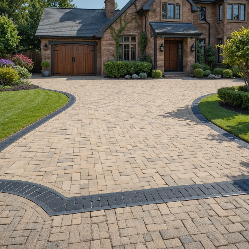 Paver Pattern Driveway