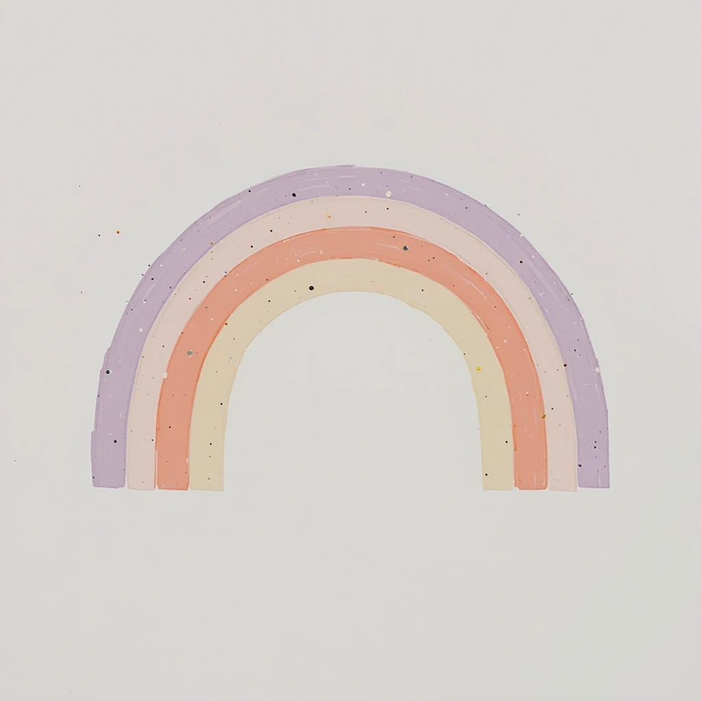 Pink Rainbow & Gradient Art