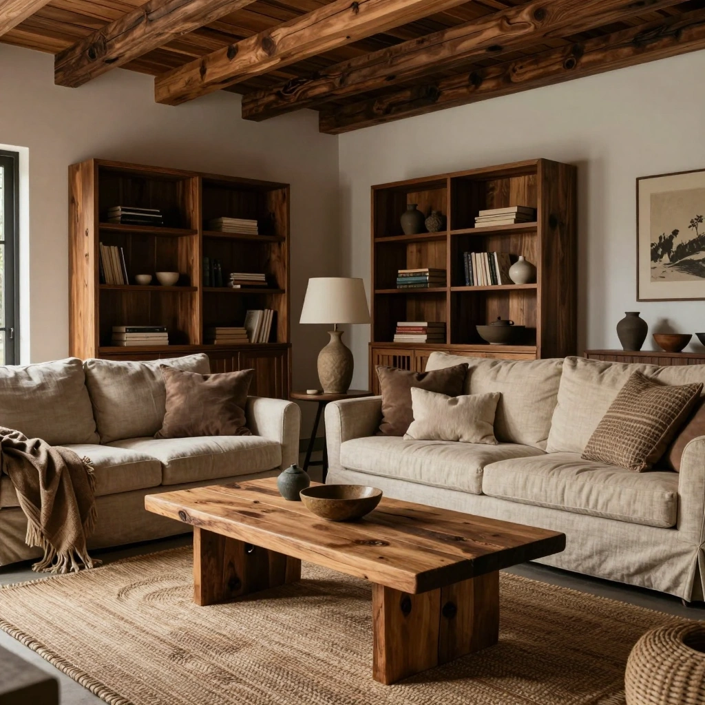 Raw Wood & Reclaimed Materials