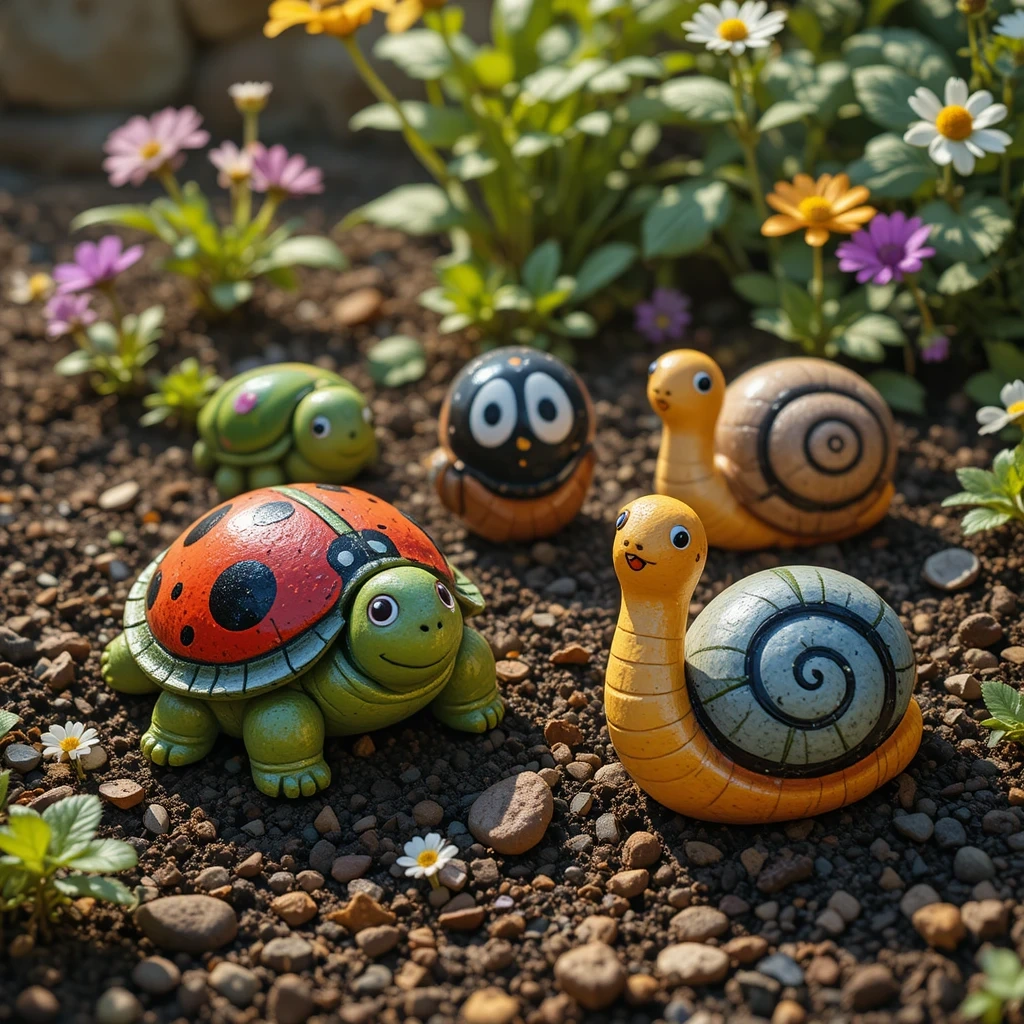 Rock Animal Family