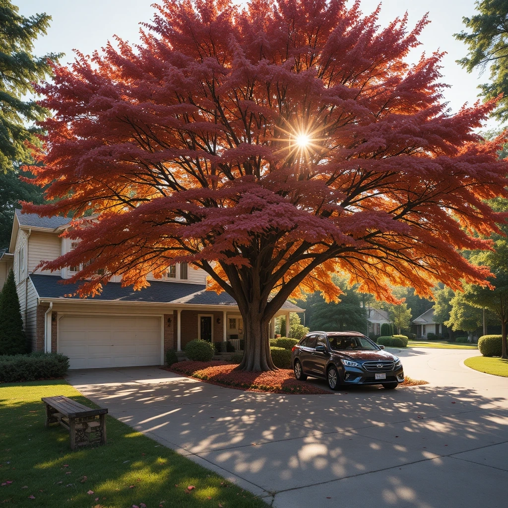 Shade Tree Canopy Parking