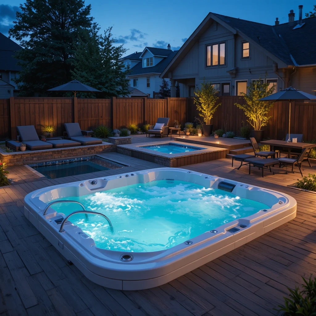 Swim Spa Combo Pool