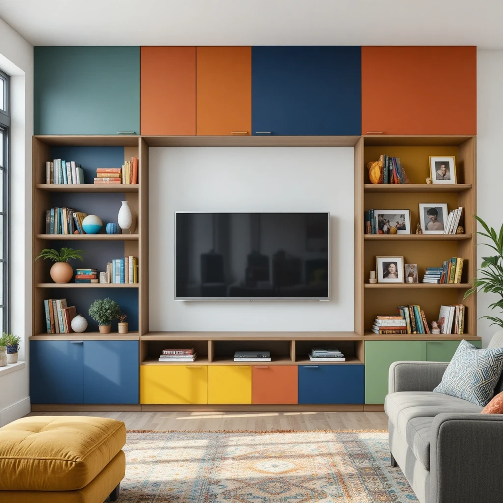 The Colorblock Playful Unit