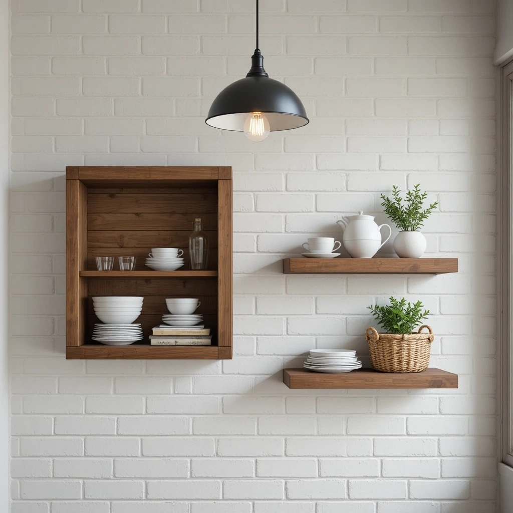 The Dining Room Open Pantry Shelf