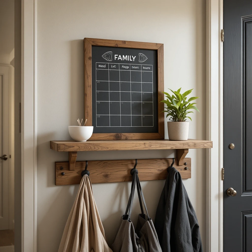 The Entryway Command Center Shelf