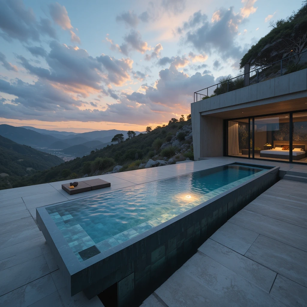 The Infinity Edge Container Pool 
