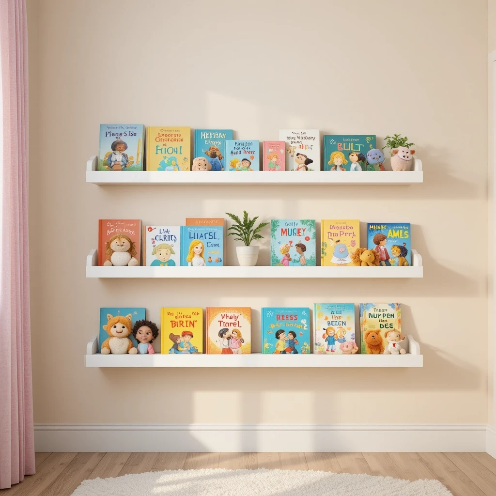 The Kids' Bedroom Book Ledge