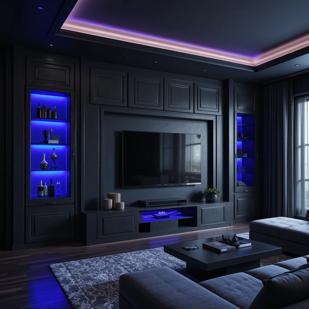 The LED-Lit Feature Wall