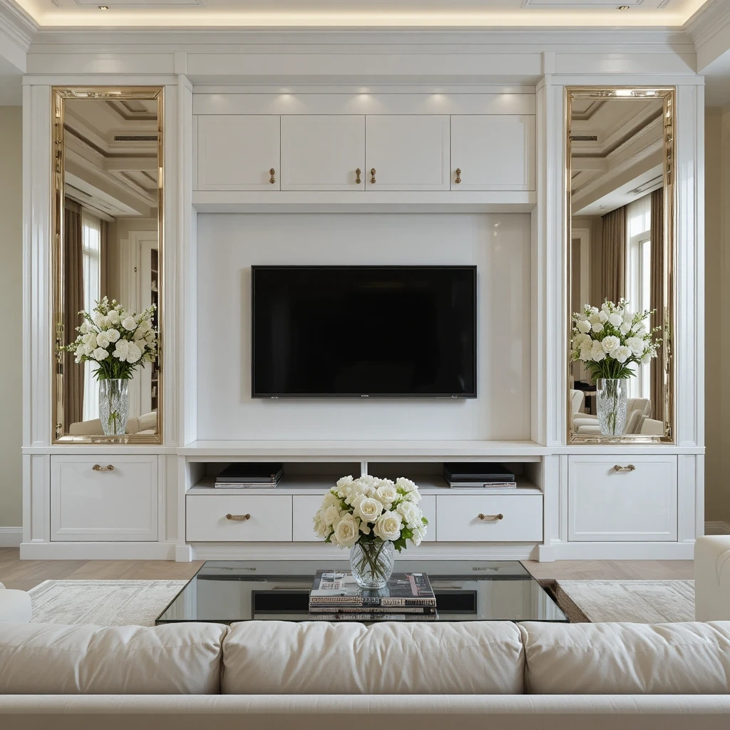 The Mirror-and-Panel Glam Unit