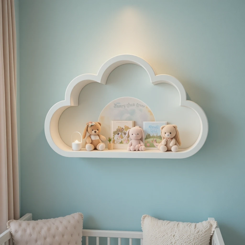 The Nursery Cloud Shelf