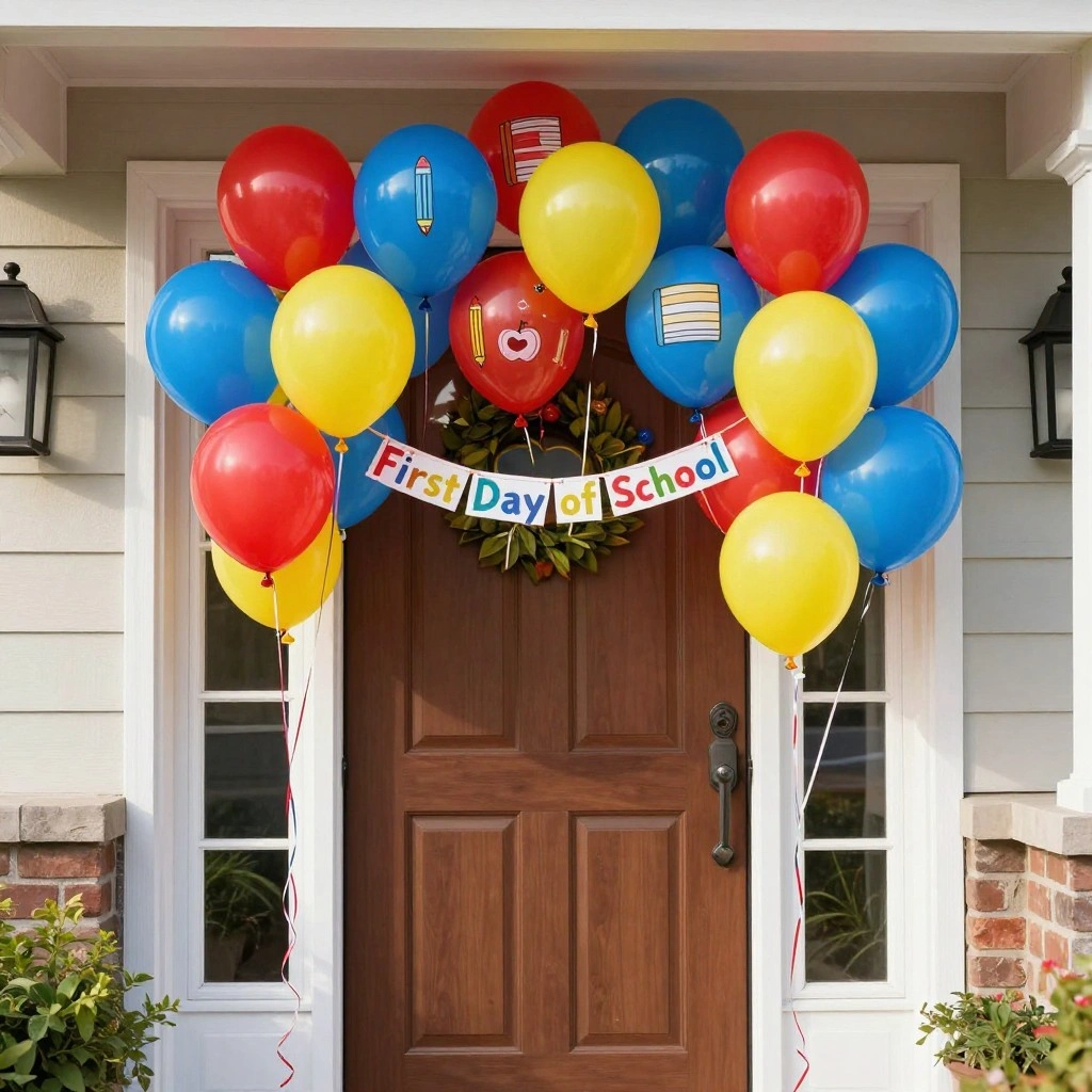 Backpack Balloon Cluster