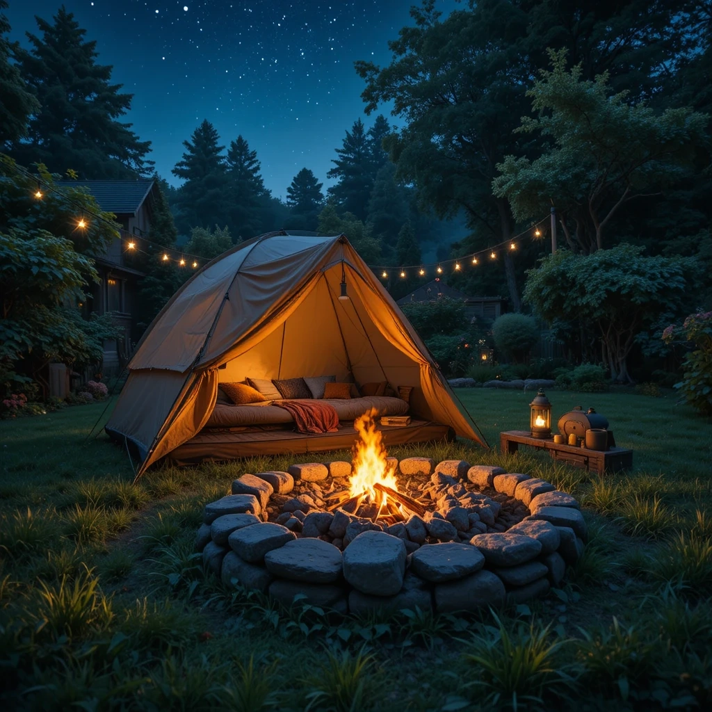 Backyard Camping Zone