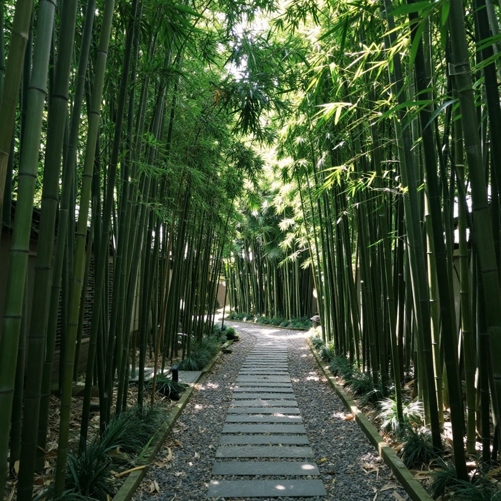 Bamboo Garden Path