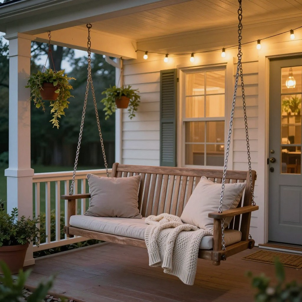 Bench Swing for Two