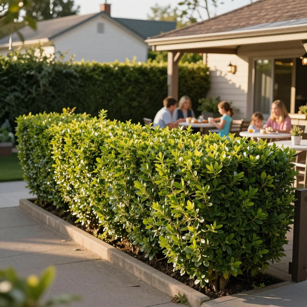 Boxwood Privacy Screen