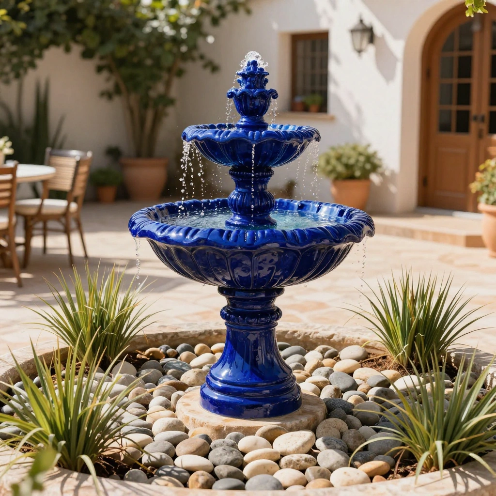 Bubbling Urn or Pot Fountain