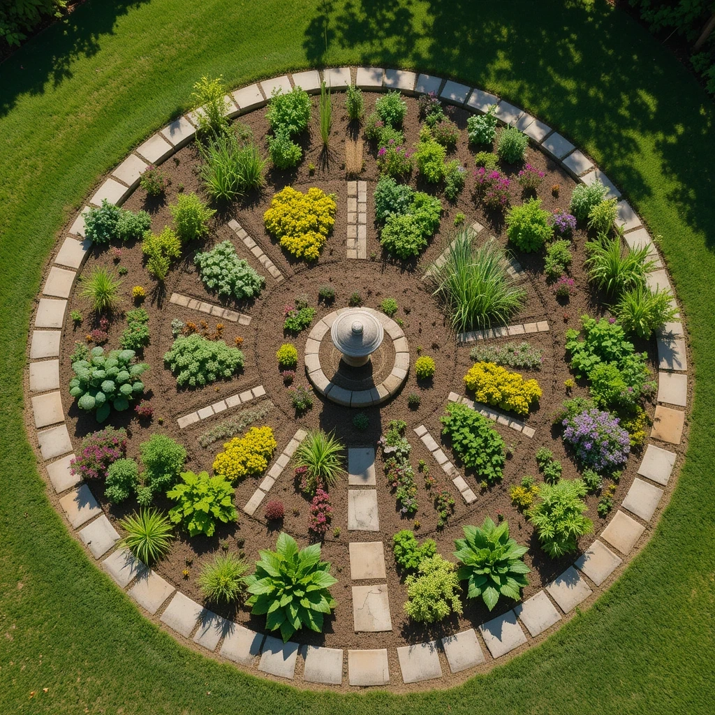 Circular or Mandala Garden