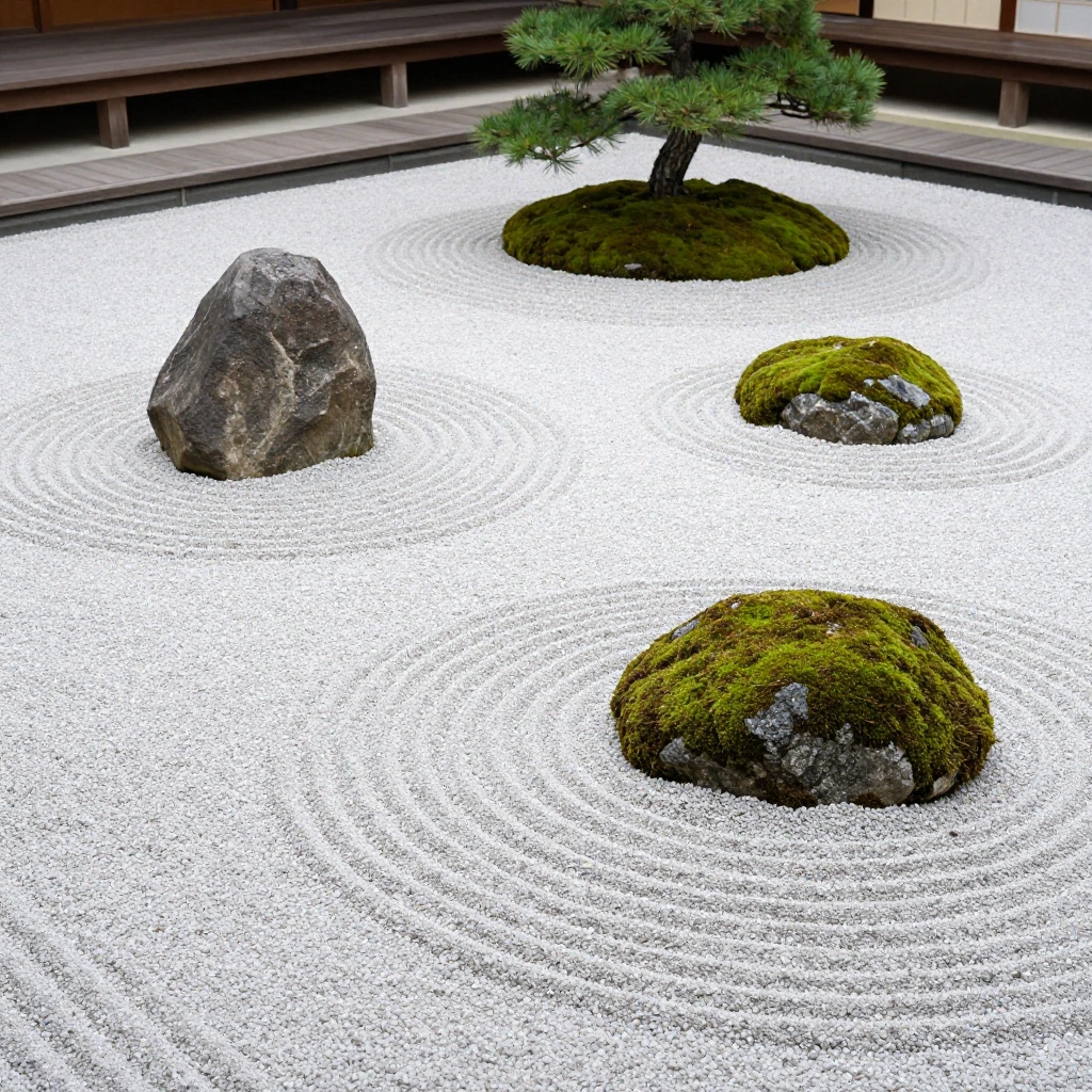 Classic Zen Rock Garden