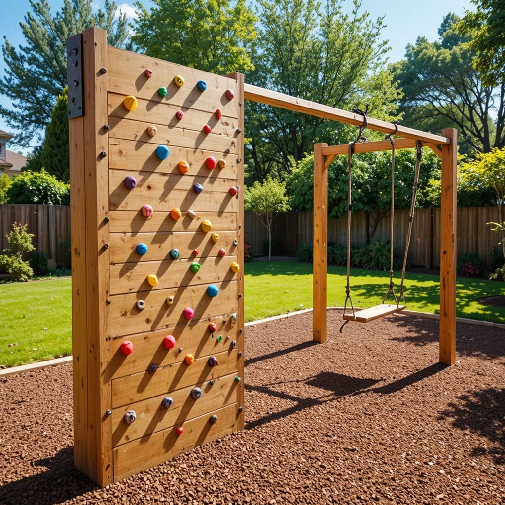 Climbing Wall & Ninja Warrior Course