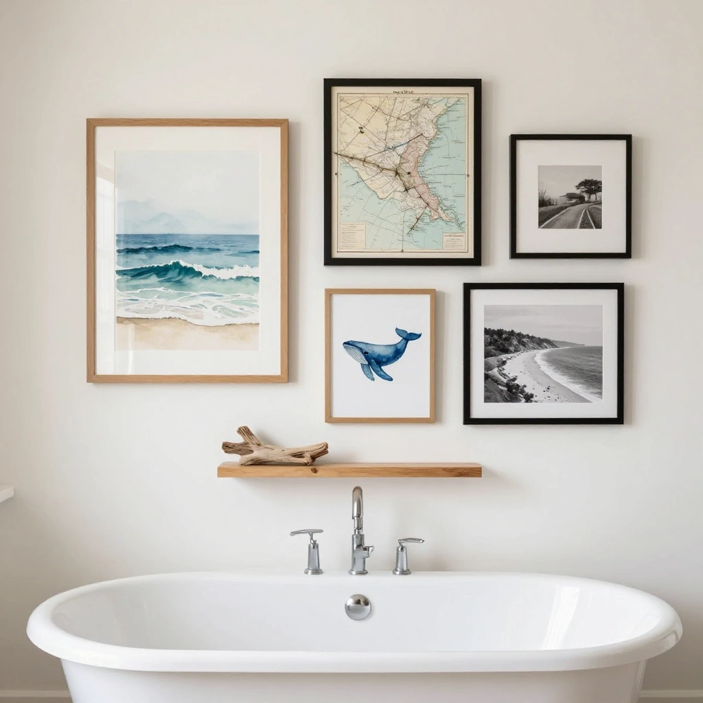 Coastal Gallery Wall