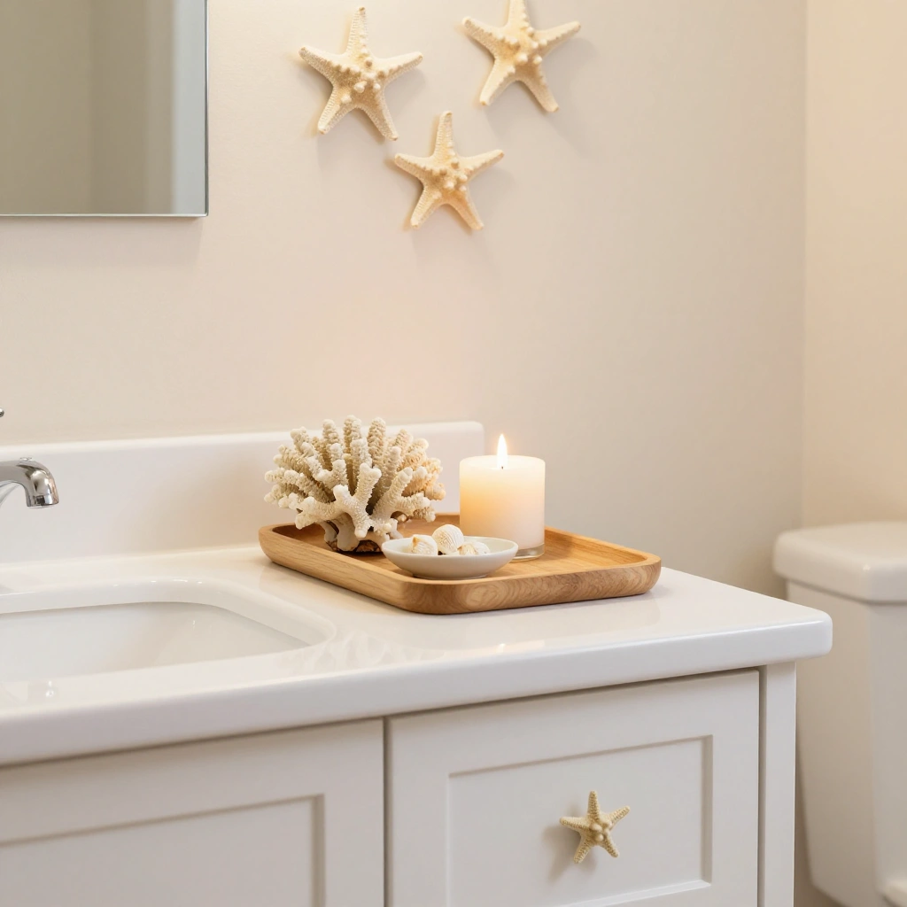 Coral and Starfish Decorative Accents
