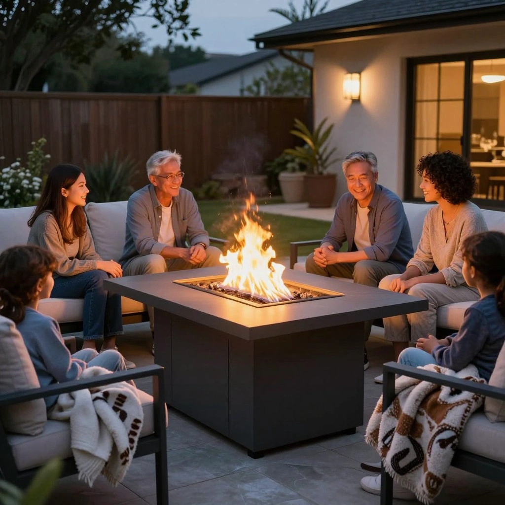Cozy Glow Fire Table
