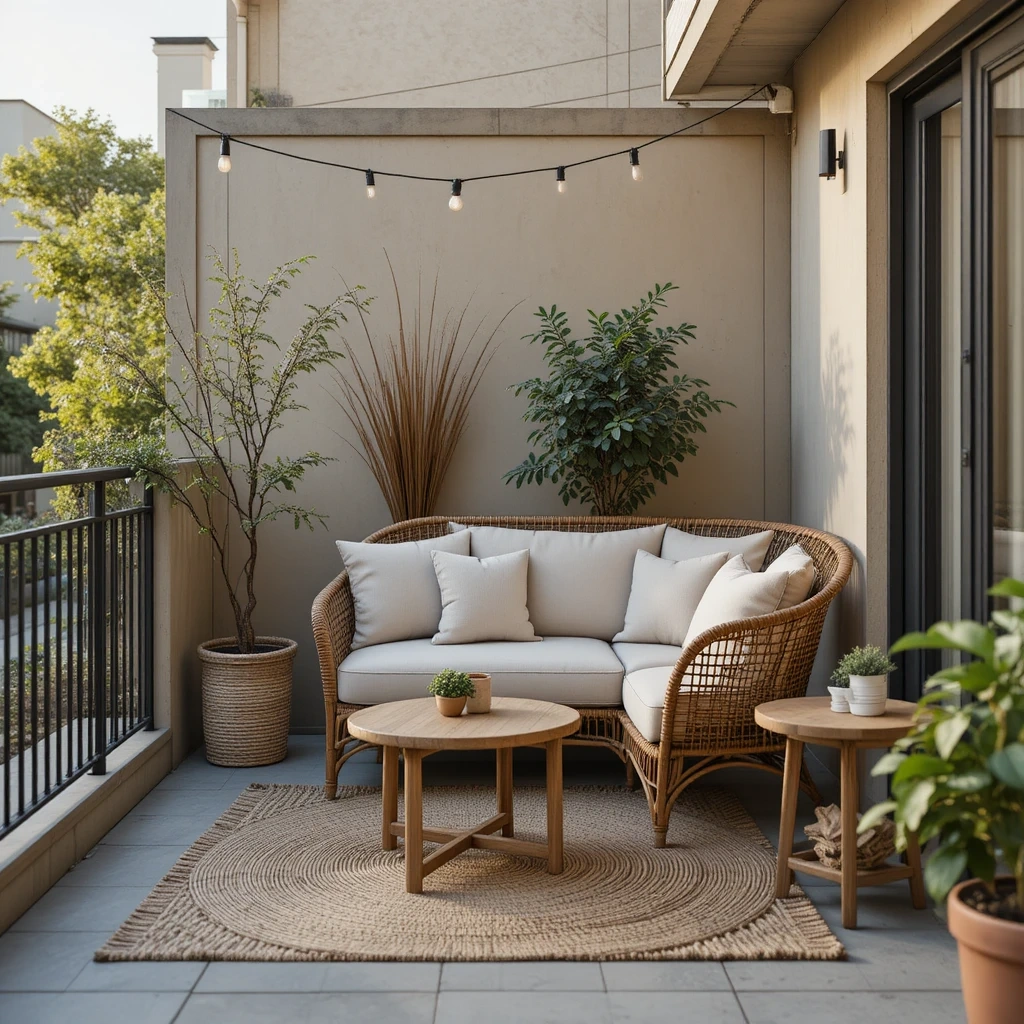 Cozy Outdoor Lounge Corner